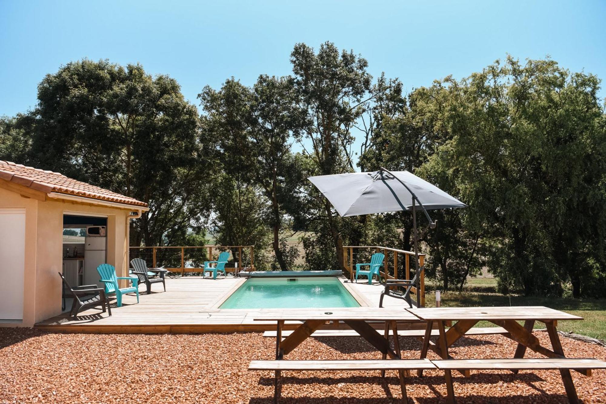 Maison De Campagne, Bord De Lac, Piscine, Billard 11 Per Plieux Bilik gambar